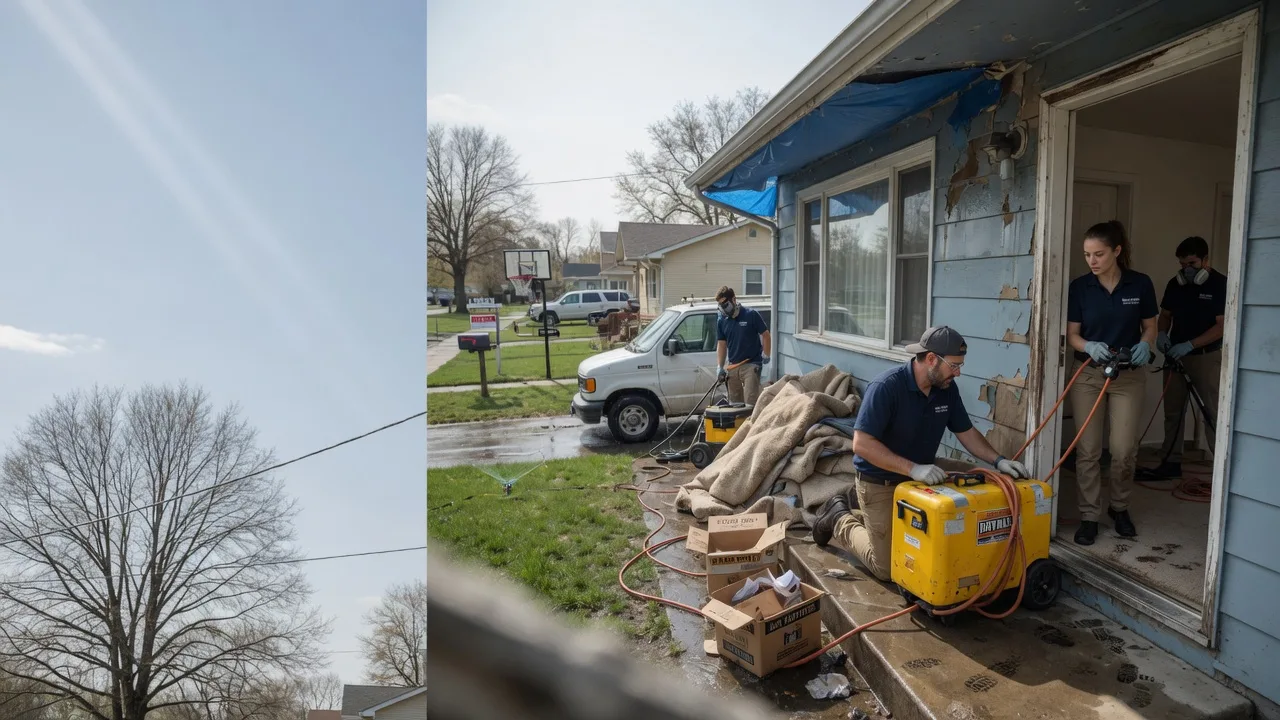 Basement Flood Cleanup in Olivia, NC near me